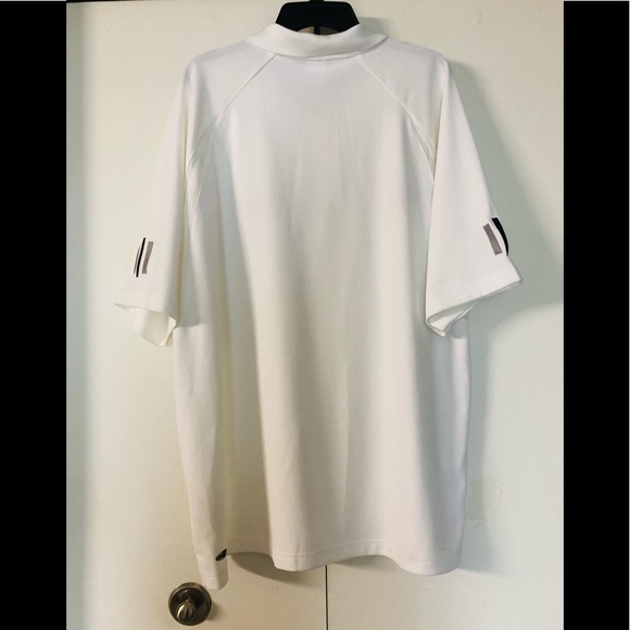 Adidas BG CCI Polo Shirt Sz 2XL New with Tags ClimaCool be Striped - Picture 6 of 13